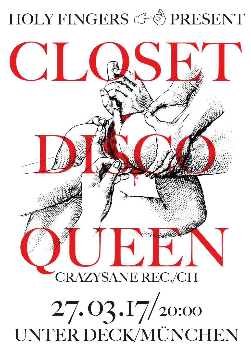 Closet Disco Queen + Ironkid (support)